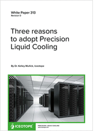 Three Reasons to Adopt Precision Liquid Cooling