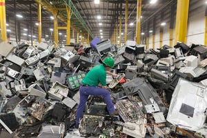 eWaste recycling facility