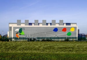 A Google data center in Dublin, Ireland