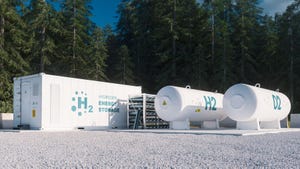 Hydrogen-powered data center concept