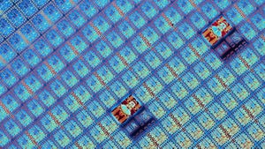 Semiconductor wafer artwork