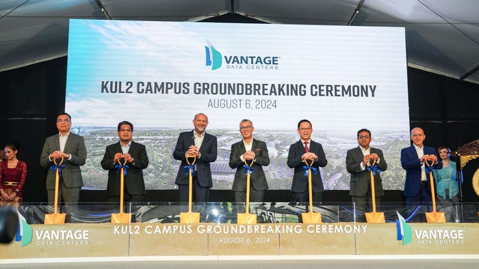 Vantage Data Centers has broken ground on its 256 MW Cyberjaya campus in Malaysia.